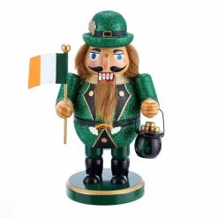 Coupon 🥰 Kurt S. Adler, Inc. Nutcrackers Kurt Adler 8 In. Irish Nutcracker 🔥