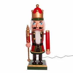 Outlet 🥰 Kurt S. Adler, Inc. Nutcrackers Kurt Adler 43 In. Lighted Musical Collapsible Nutcracker 👍