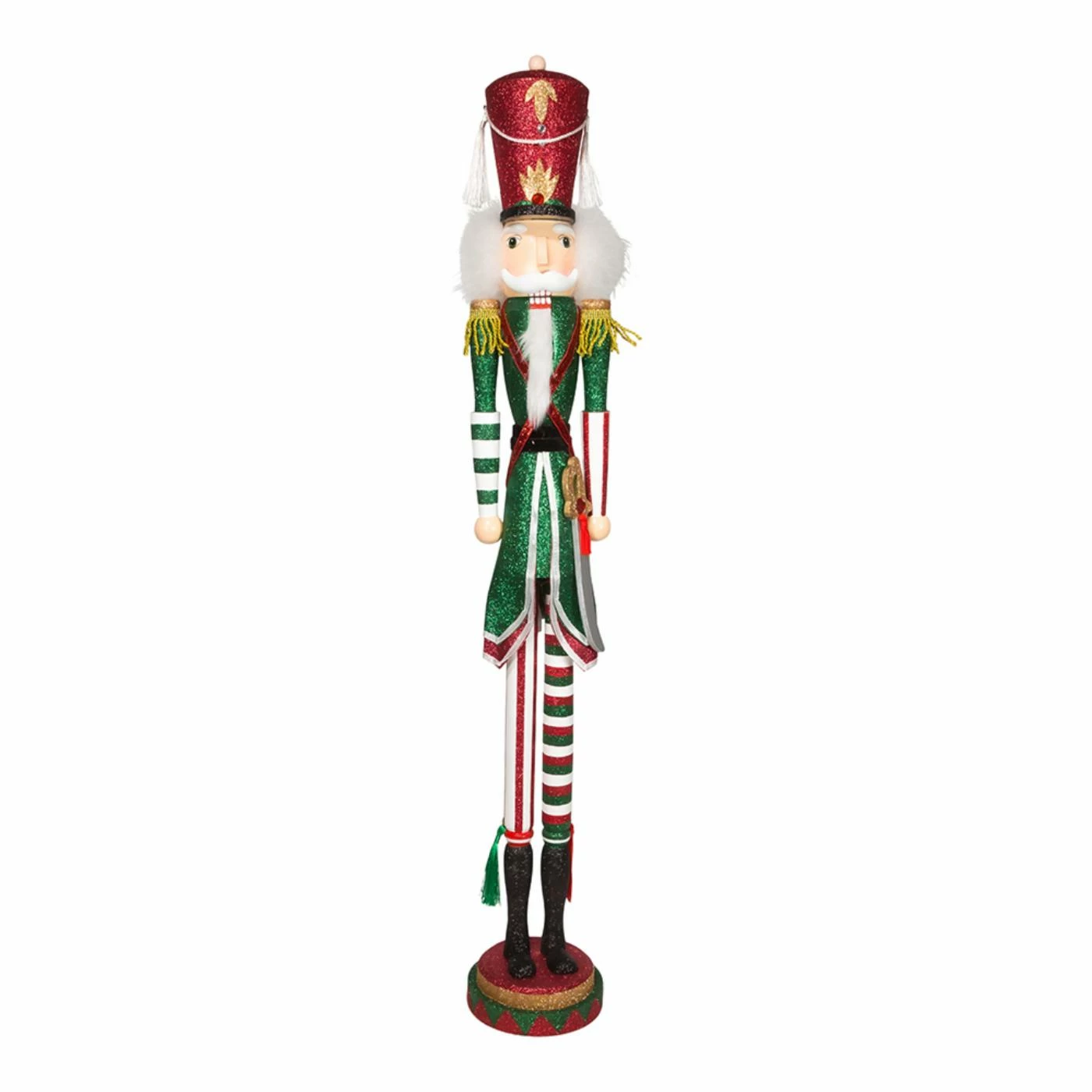 Best deal 🥰 Kurt S. Adler, Inc. Nutcrackers Kurt Adler 36 In. Hollywood Red, White And Green Soldier Nutcracker ⭐ 3 Best deal 🥰 Kurt S. Adler, Inc. Nutcrackers Kurt Adler 36 In. Hollywood Red, White And Green Soldier Nutcracker ⭐