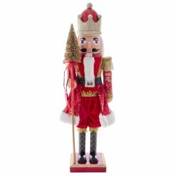 Coupon ✨ Kurt S. Adler, Inc. Nutcrackers Kurt Adler 24 In. Plastic Red And Gold King Nutcracker 🎁