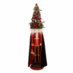 Top 10 ✔️ Kurt S. Adler, Inc. Nutcrackers Kurt Adler 24 In. Battery-Operated Hollywood Red And Dark Green Nutcracker With LED Hat 🧨