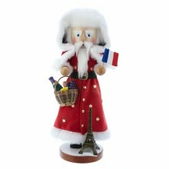 Budget 🤩 Kurt S. Adler, Inc. Snowmen / Santas Nutcrackers Kurt Adler 18.5 In. Steinbach French Santa Nutcracker 😀
