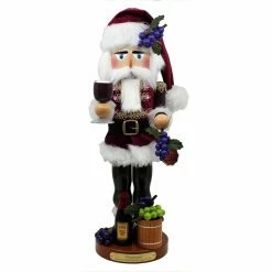 Cheap 🎉 Kurt S. Adler, Inc. Snowmen / Santas Nutcrackers Kurt Adler 18.25 In. Steinbach Winemaker Santa Nutcracker 👍