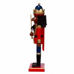 Buy ⭐ Kurt S. Adler, Inc. Nutcrackers Kurt Adler 14 In. African American King Nutcracker 🤩 -Nutcrackers Sales Store scaleKSA3647