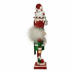 Best Sale ⭐ Kurt S. Adler, Inc. Nutcrackers Kurt Adler 12 In. Hollywood Snowman Hat Nutcracker 🧨 -Nutcrackers Sales Store scaleKSA3654
