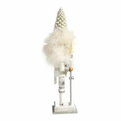 Coupon ⌛ Kurt S. Adler, Inc. Nutcrackers Kurt Adler 11.8 In. Weathered White Nutcracker With Pinecone Hat 👍 -Nutcrackers Sales Store scaleKSA3659