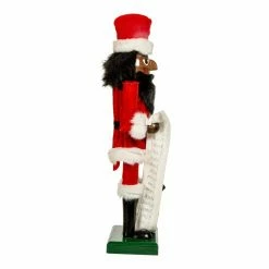 Hot Sale 🌟 Kurt S. Adler, Inc. Snowmen / Santas Nutcrackers Kurt Adler 15 In. African American Santa Nutcracker 🥰 -Nutcrackers Sales Store scaleKSA3690