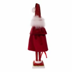 Flash Sale 💯 Kurt S. Adler, Inc. Nutcrackers Kurt Adler 20 In. Hollywood Red Skinny Nutcracker With Wreath 😍 -Nutcrackers Sales Store scaleKSA3768