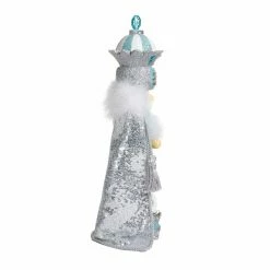 Cheapest 😀 Hollywood Nutcrackers Nutcrackers Kurt Adler 18.5 In. Hollywood™ Blue And Silver King Nutcracker 💯 -Nutcrackers Sales Store scaleKSA3779